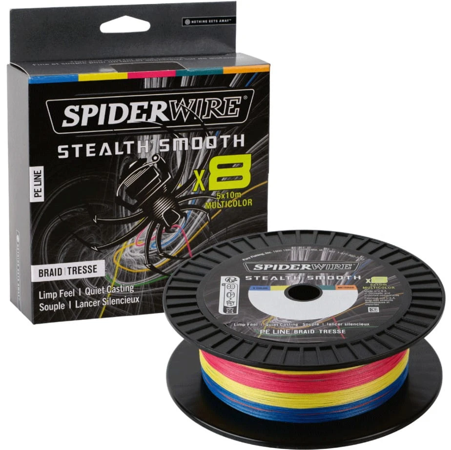 Spiderwire Stealth Smooth 8 Braid 0,19 Mm 18,0 Kg 300 M Multicolor 1 Spiderwire Stealth Smooth 8 Braid 0,19 Mm 18,0 Kg 300 M Multicolor
