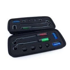 ProLogic SNZ Chubby Long Swing Indicator Set 3 Rod 4 ProLogic SNZ Chubby Long Swing Indicator Set 3 Rod -Professionelles Angelausrüstungsgeschäft 54397 snz chubby swinger 3 rod set box open