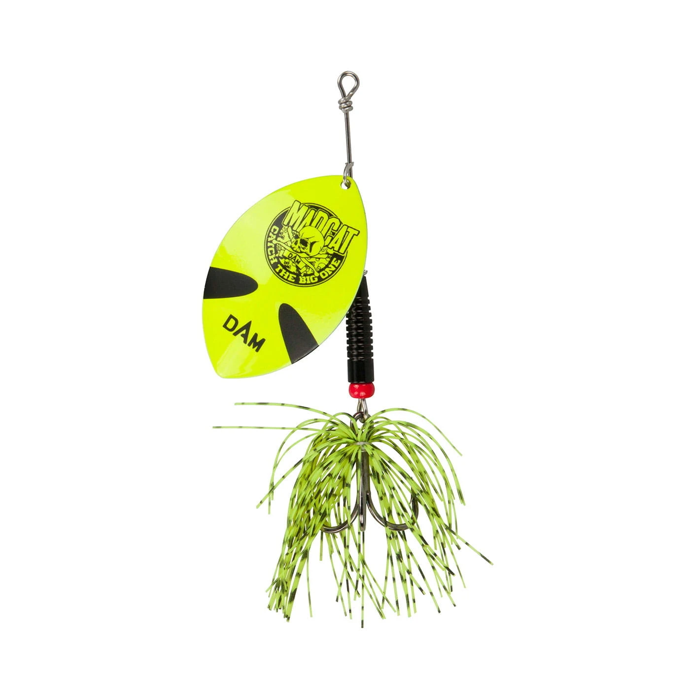 DAM MadCat Big Blade Spinner 55g Fluo Yellow 1 DAM MadCat Big Blade Spinner 55g Fluo Yellow