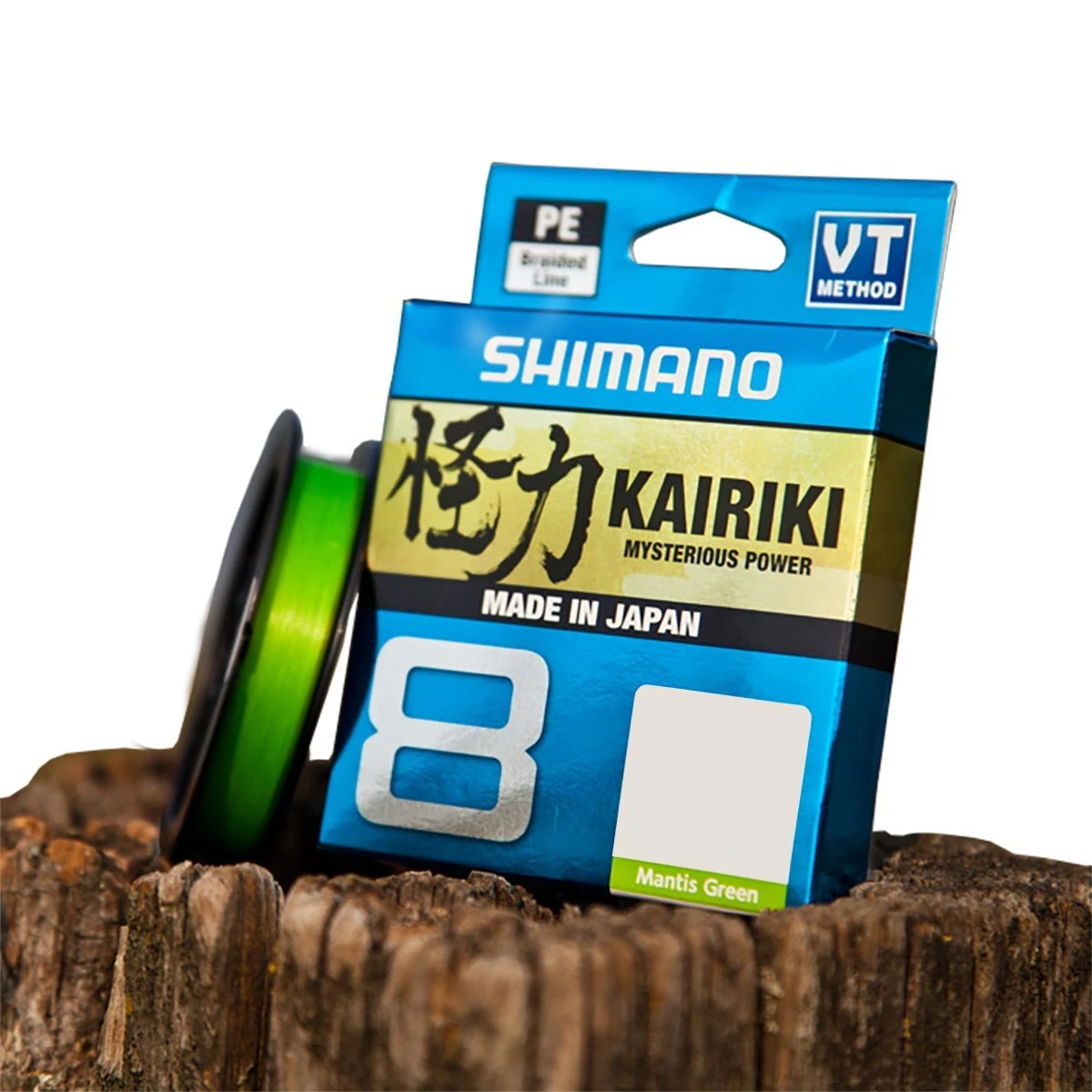 Shimano Kairiki 8-Braid Green 300 M 0,20 Mm 2 Shimano Kairiki 8-Braid Green 300 M 0,20 Mm – Bild 2