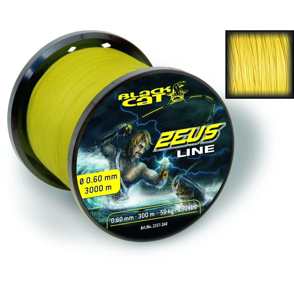 Black Cat Zeus Line 0,60 Mm 59 Kg 3000m 3 Black Cat Zeus Line 0,60 Mm 59 Kg 3000m – Bild 3