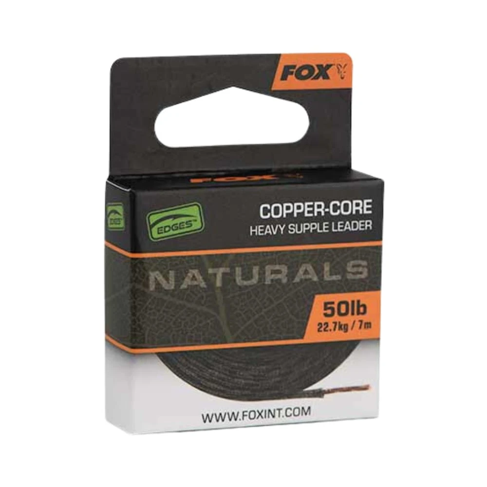 Fox Edges Naturals Copper-Core 50lb 7m 4 Fox Edges Naturals Copper-Core 50lb 7m – Bild 4
