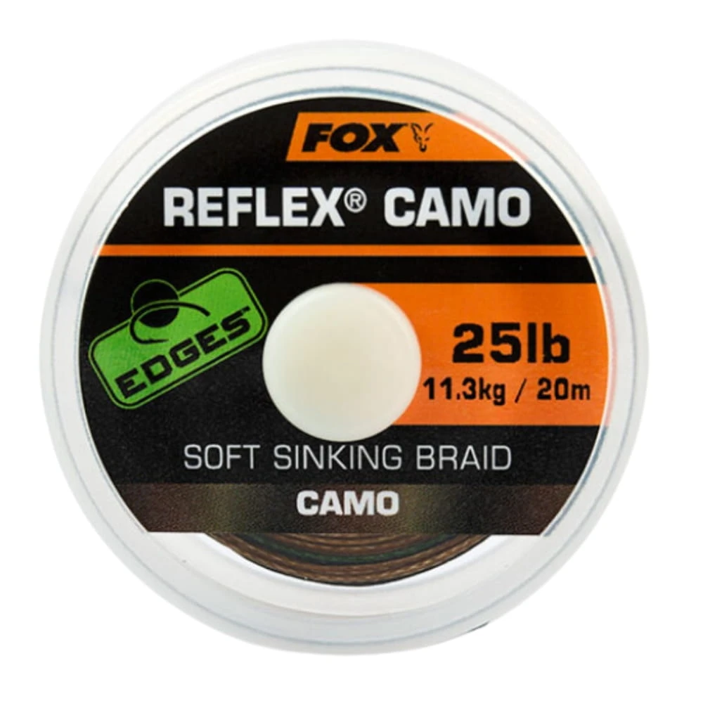 Fox Edges Reflex Camo Soft Sinking Braid 35 Lb 20m 1 Fox Edges Reflex Camo Soft Sinking Braid 35 Lb 20m