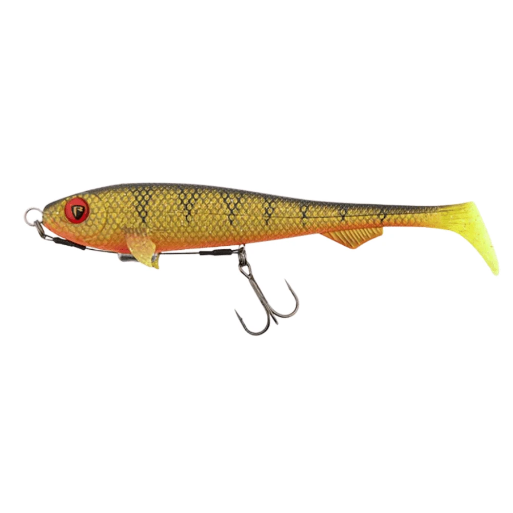 Fox Rage Super Slick Shad Loaded 18cm Natural Perch 1 Fox Rage Super Slick Shad Loaded 18cm Natural Perch