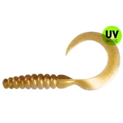 Relax XXL Grub 27 Cm (11") Goldperl Motoroil-Glitter 1 Stück