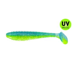 SX Pro Swimmer 12 Cm (4,8") Electric Blue Chartreuse 5 Stück