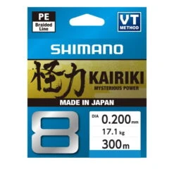 Shimano Kairiki 8-Braid Green 300 M 0,20 Mm