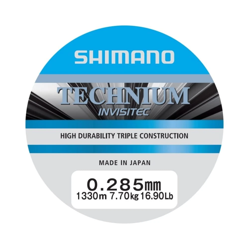 Shimano Technium Invisitec 1330m 0,285 Mm 7,70 Kg 2 Shimano Technium Invisitec 1330m 0,285 Mm 7,70 Kg – Bild 2