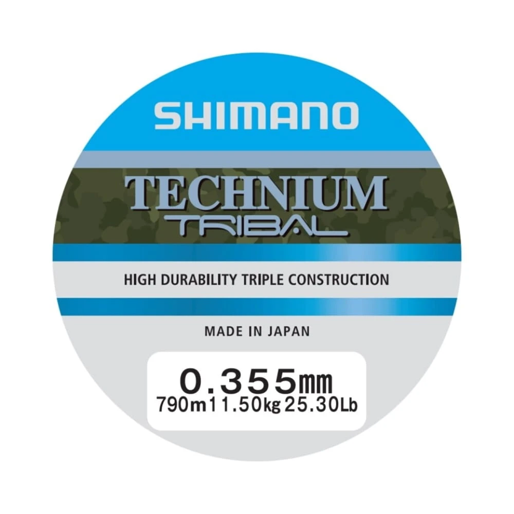 Shimano Technium Tribal 790m 0,355 Mm 11,50 Kg Camo 2 Shimano Technium Tribal 790m 0,355 Mm 11,50 Kg Camo – Bild 2