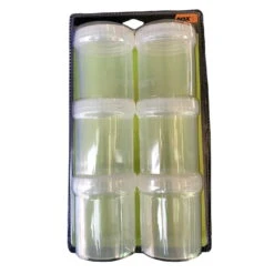 Fox Bait Tubes Clear Full Size 6 Stück