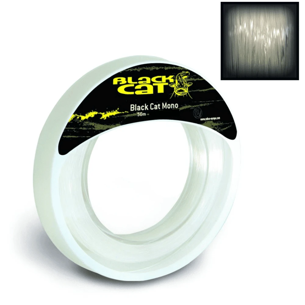 Black Cat Mono Leader 1,0 Mm 54 Kg 50 Meter 1 Black Cat Mono Leader 1,0 Mm 54 Kg 50 Meter