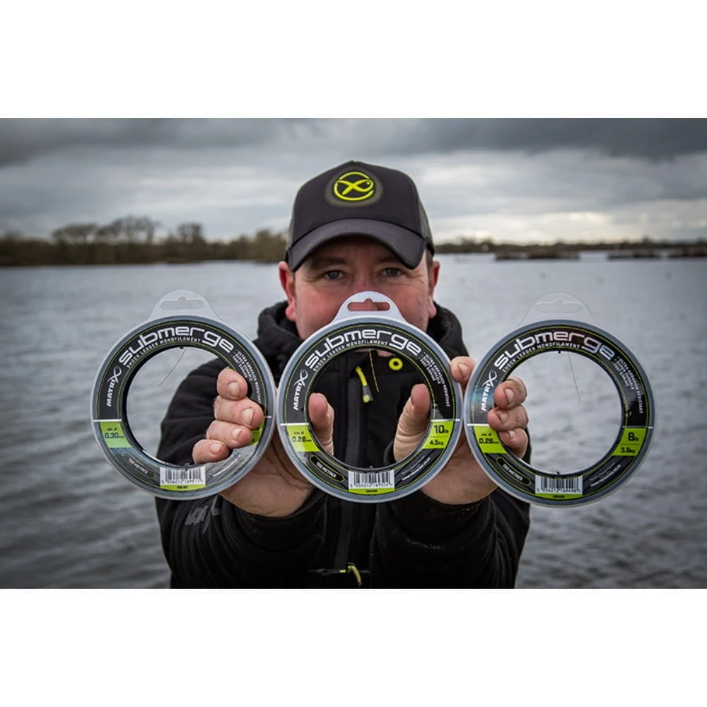 Fox Matrix Submerge Shock Leader Mono 0,26 Mm 3,6 Kg 100 M 5 Fox Matrix Submerge Shock Leader Mono 0,26 Mm 3,6 Kg 100 M – Bild 5