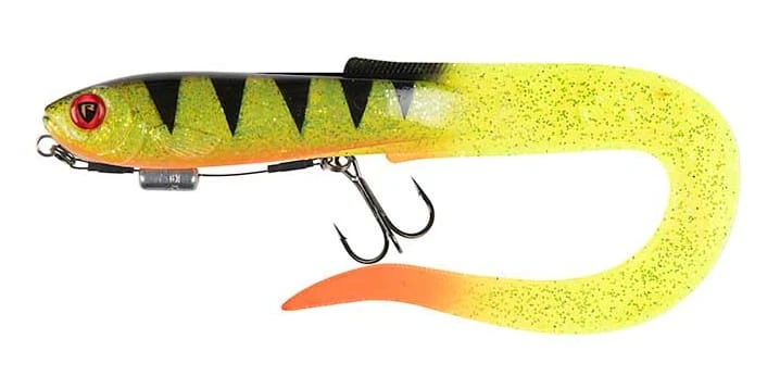 Fox Rage Slick Eel Loaded 35cm 102g UV Perch 1 Fox Rage Slick Eel Loaded 35cm 102g UV Perch