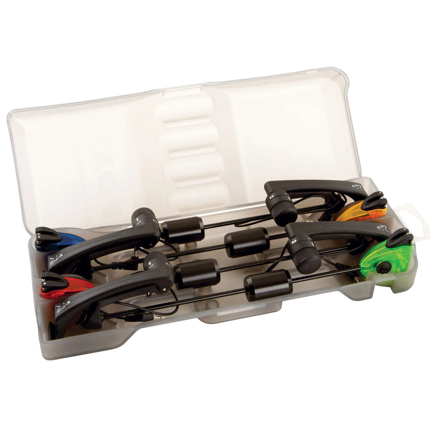 Fox MK2 Illuminated Swinger 4-Rod Set - Rot, Orange, Grün & Blau 1 Fox MK2 Illuminated Swinger 4-Rod Set - Rot, Orange, Grün & Blau