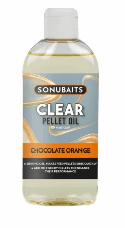 Sonubaits Clear Pellet Oil Chocolate Orange 200ml