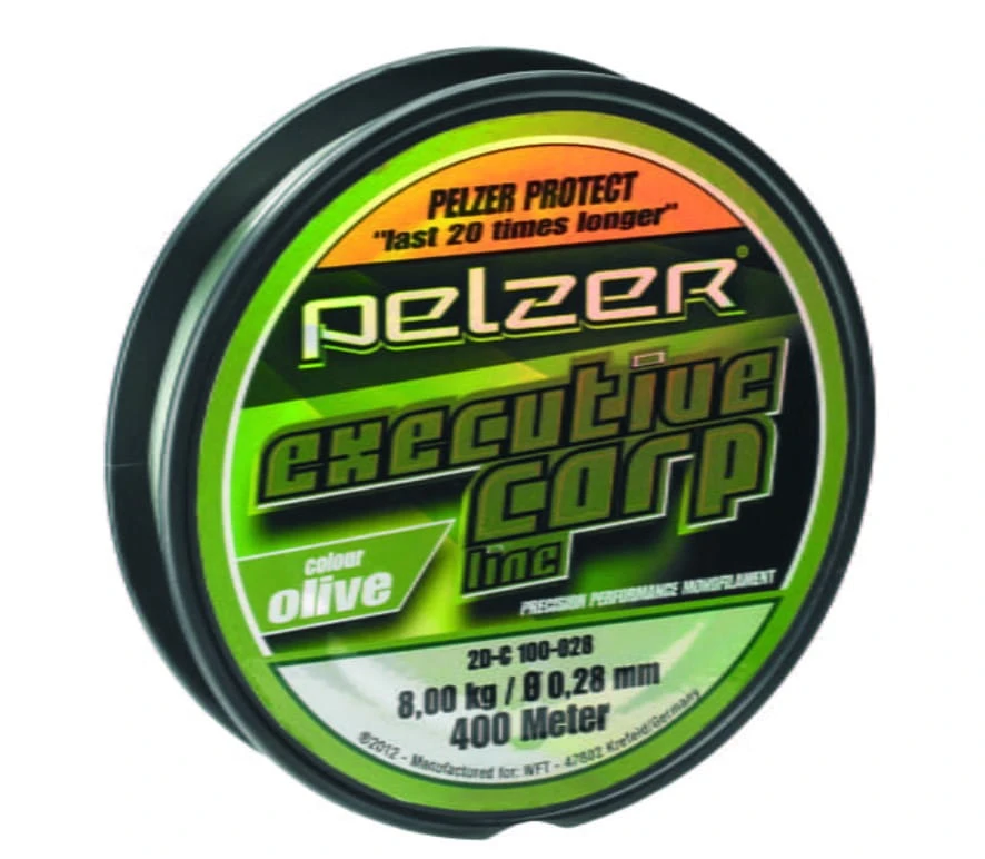 Pelzer Executive Carp Line 0,40mm 15,9kg 1200m Olivgrün 1 Pelzer Executive Carp Line 0,40mm 15,9kg 1200m Olivgrün