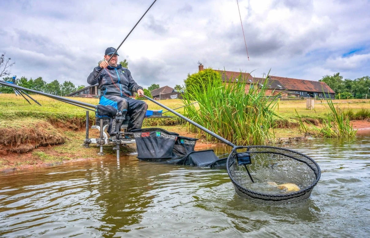Preston Carbon Match Landing Net 18" 4 Preston Carbon Match Landing Net 18" – Bild 4