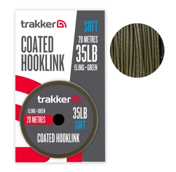 Trakker Soft Coated Hooklink 35 Lbs 15,9 Kg 20 Meter 1 Trakker Soft Coated Hooklink 35 Lbs 15,9 Kg 20 Meter