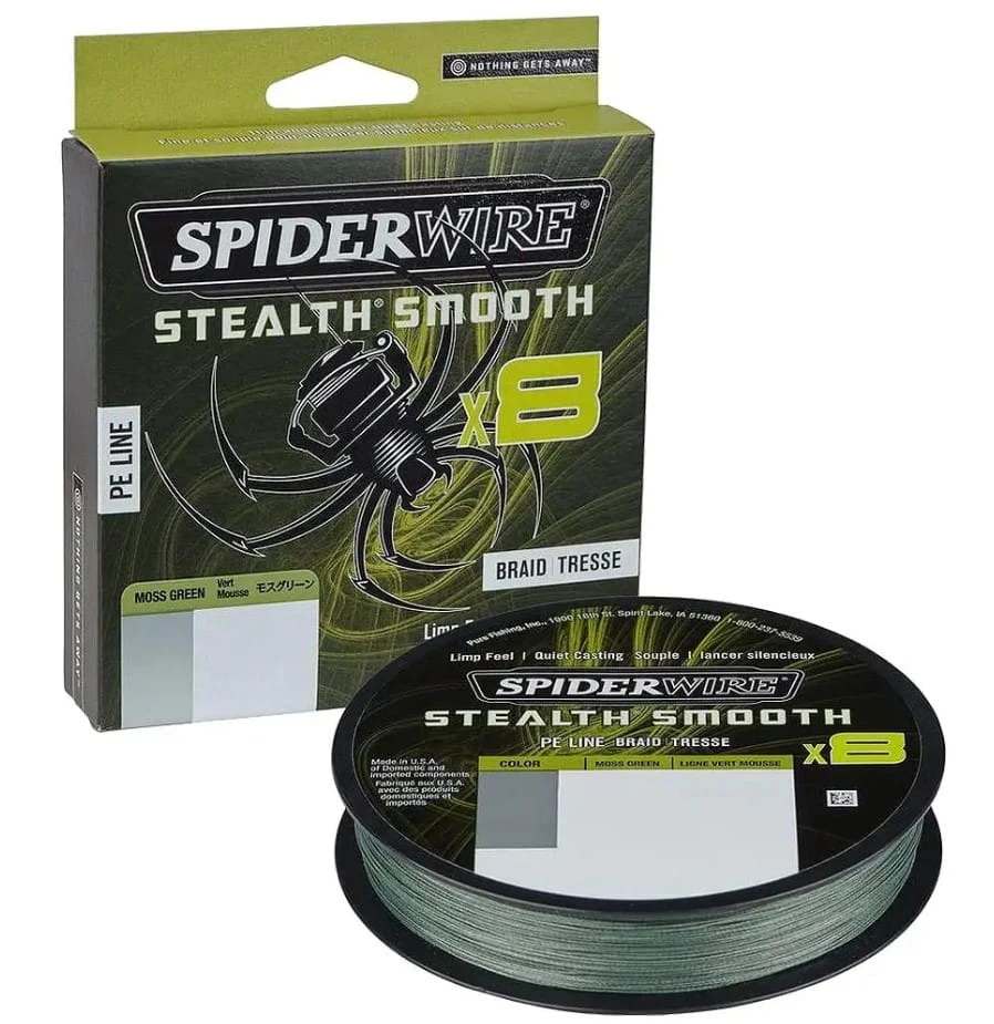 Spiderwire Stealth Smooth X8 PE-Braid 0,23 Mm 23,6 Kg 300 M Moss Green 1 Spiderwire Stealth Smooth X8 PE-Braid 0,23 Mm 23,6 Kg 300 M Moss Green