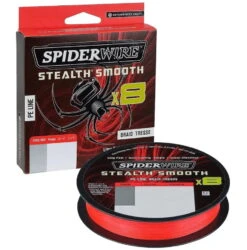 Spiderwire Stealth Smooth X8 PE-Braid 0,11 Mm 10,3 Kg 150 M Code Red