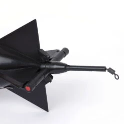 Fox Spomb Midi Black Futterrakete -Professionelles Angelausrüstungsgeschäft spomb rocket black midi anschluss2