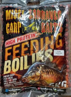 Zadravec Baits High Protein Feeding Boilies Tuna Sardine 16mm 5kg